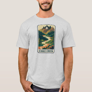 Eagle Creek Oregon Farben T-Shirt