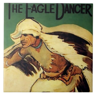 “Eagle Dancer” Western Art by Gerald Cassidy Fliese