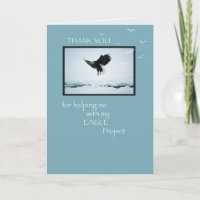 Eagle Danke an die Karte