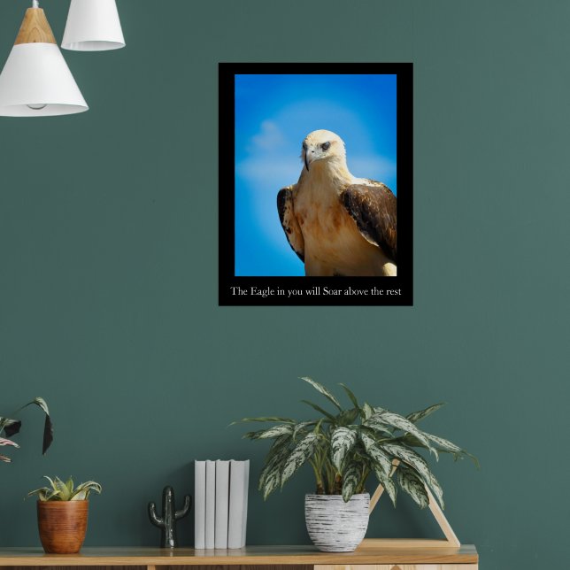 Eagle Design Motivierend Inspiration Poster (Wohnzimmer 1)