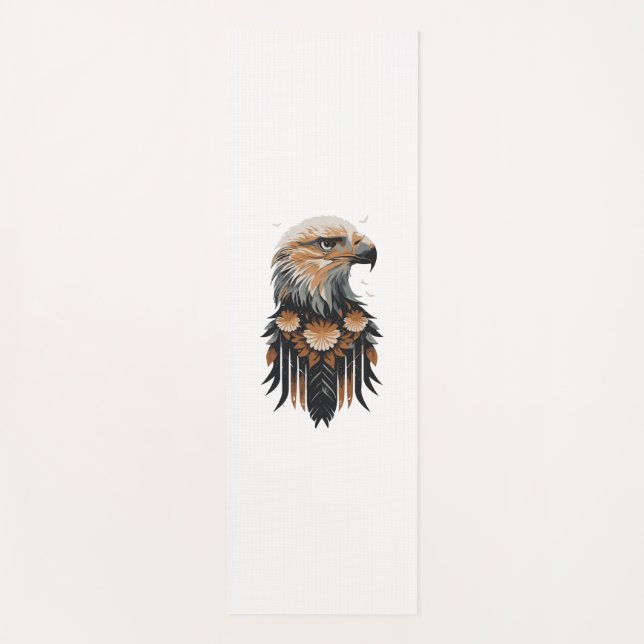 Eagle Design Yogamatte (Vorderseite)
