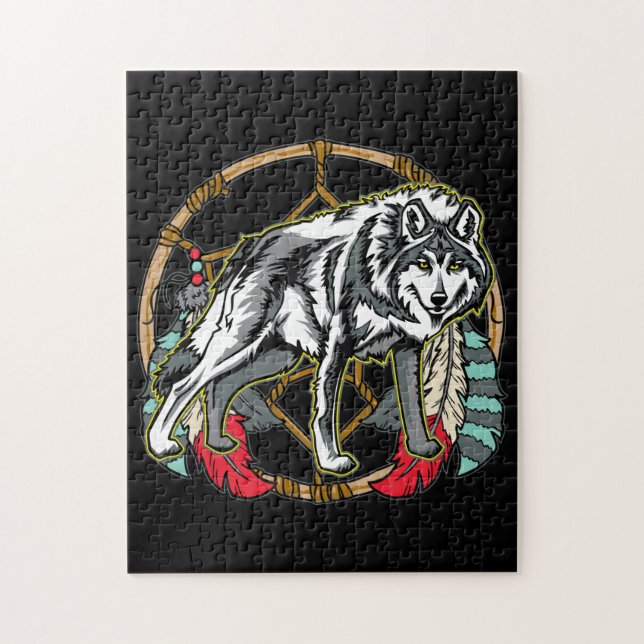 Eagle Dreamcatcher Puzzle (Vertikal)