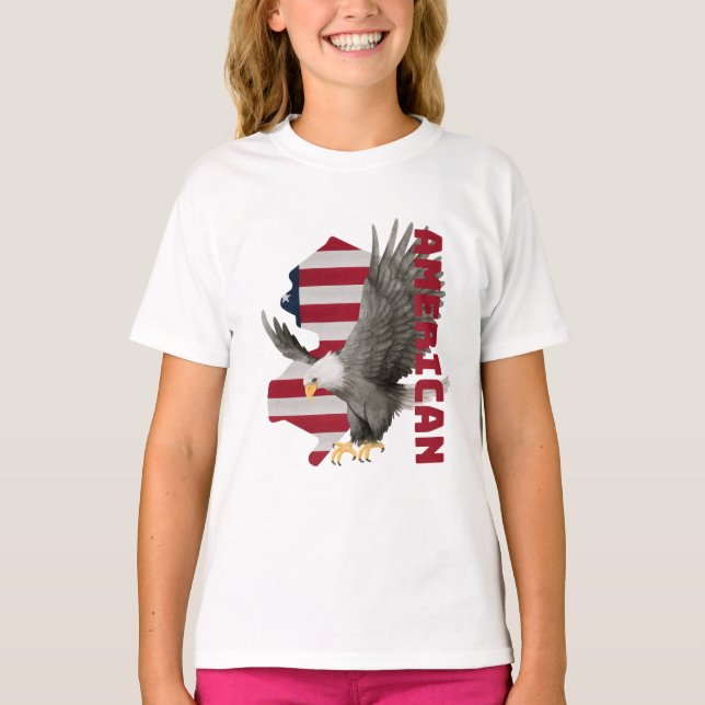 Eagle Emblem-T-Shirt T-Shirt (Vorderseite)