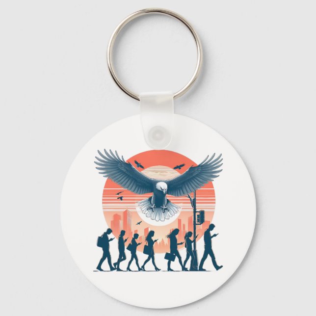 Eagle Entrepreneur Schlüsselanhänger (Vorderseite)