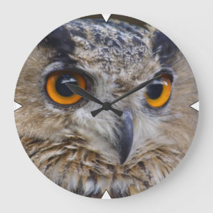 Eagle-Eule Große Wanduhr