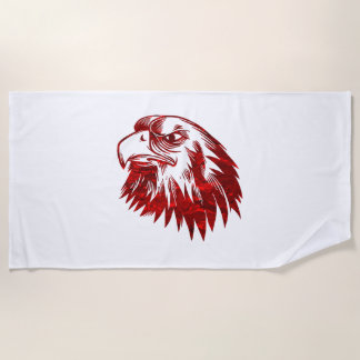 Eagle Face Strandtuch