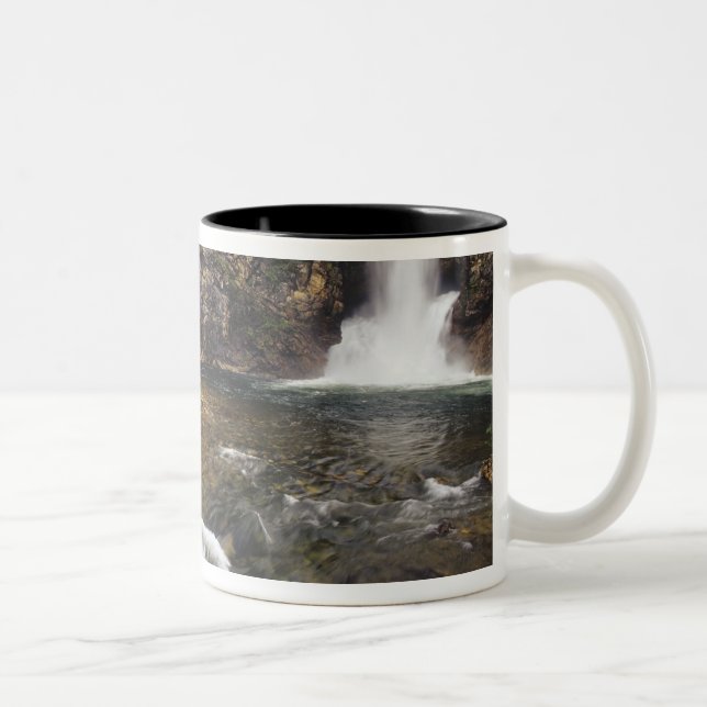Eagle Falls aka Trick Falls in den zwei Zweifarbige Tasse (Rechts)
