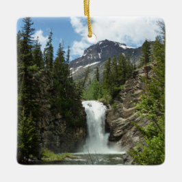 Eagle Falls im Glacier National Park Keramikornament