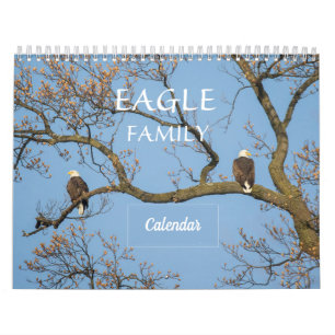 Eagle Family Calendar Kalender