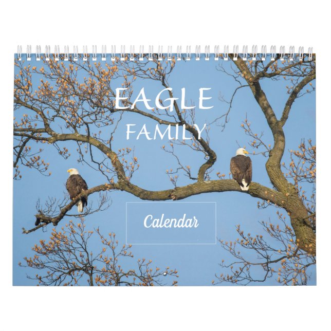 Eagle Family Calendar Kalender (Titelbild)
