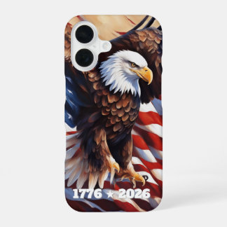 Eagle Flag 250. Jahrestag iPhone / iPad Hülle iPhone 16 Hülle