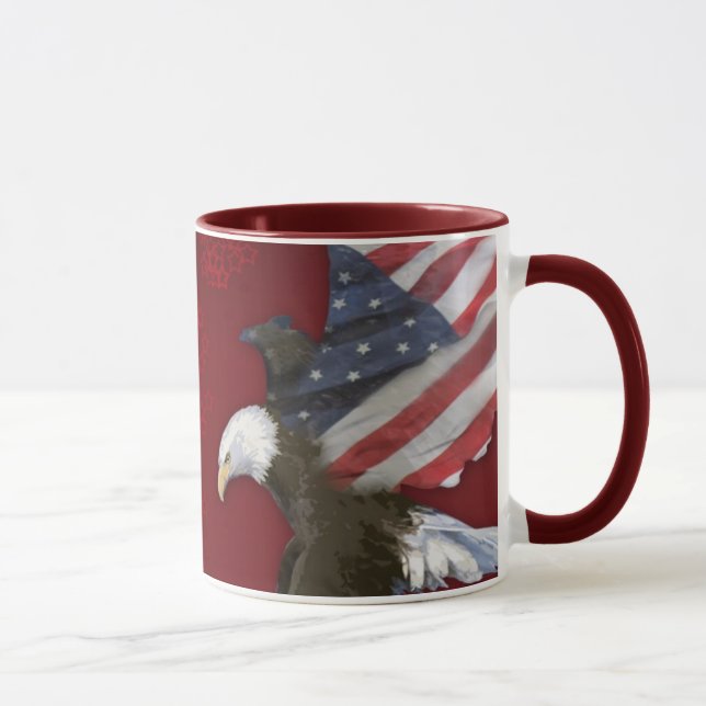 Eagle Flag Tasse (Rechts)