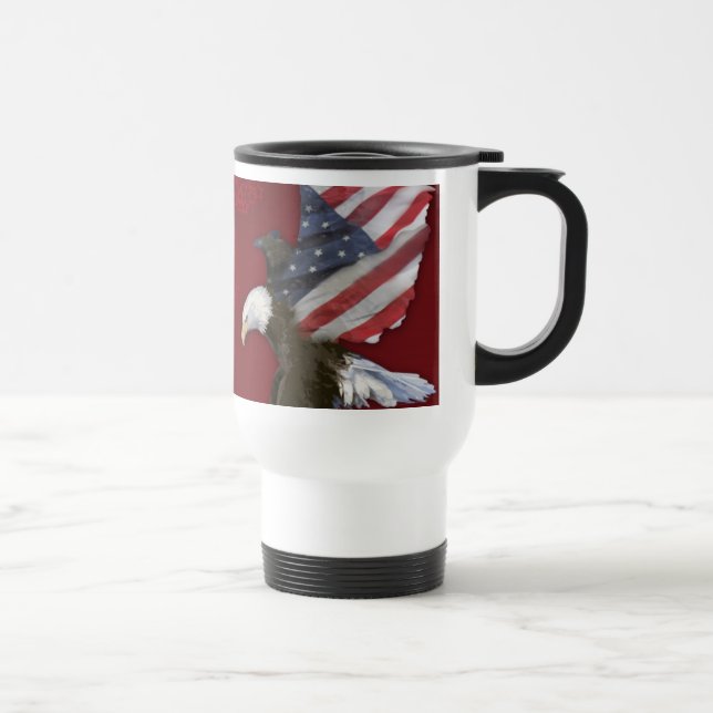 Eagle Flag Travel Mug Reisebecher (Rechts)