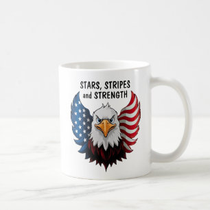Eagle Flag USA Kaffeetasse