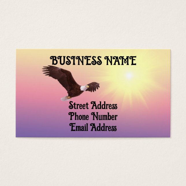 Eagle Flight Business Card (Vorderseite)