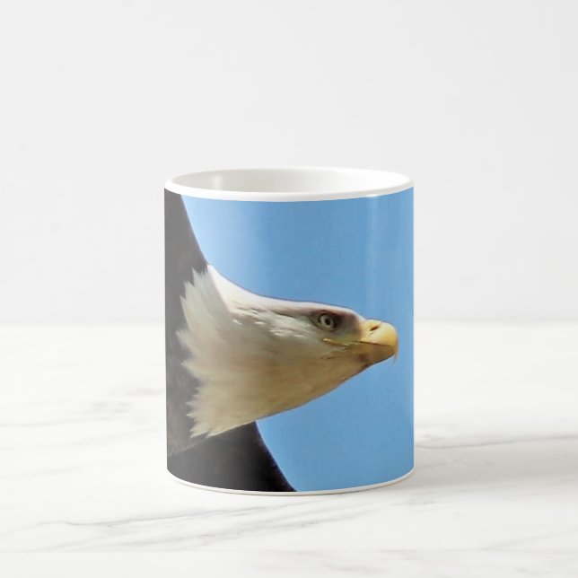 Eagle Flight Portrait Kaffeetasse (Mittel)