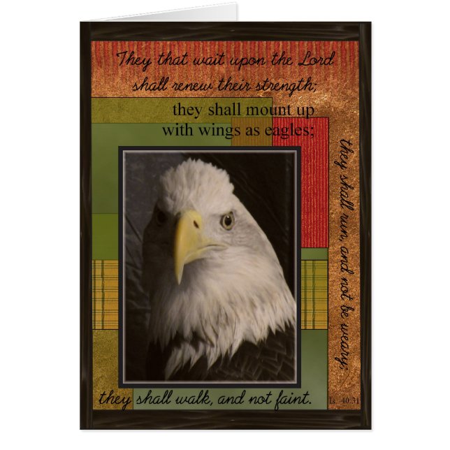 Eagle-Flügel-Karte (Vorne)