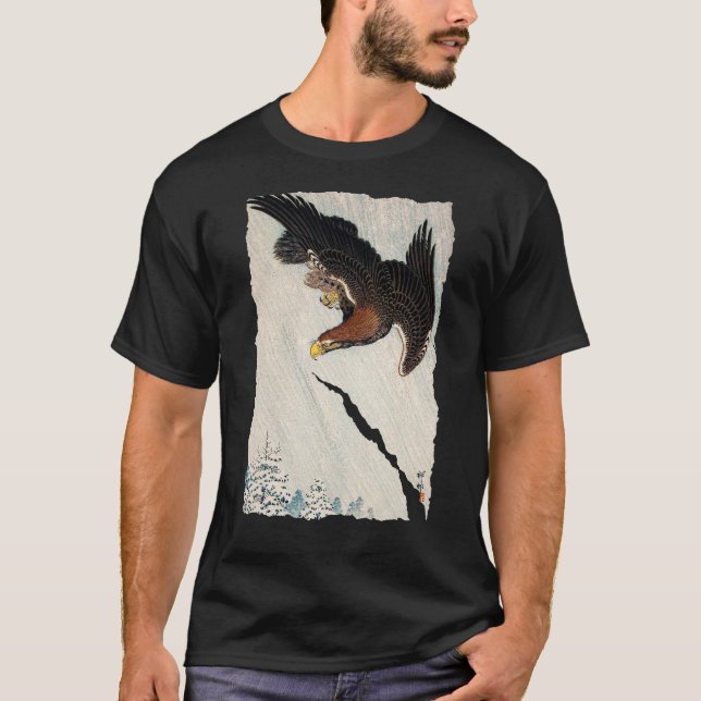 Eagle Flying (1933) von Ohara Koson T-Shirt (Vorderseite)