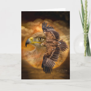 Eagle-Geist der Wind ArtCard Karte