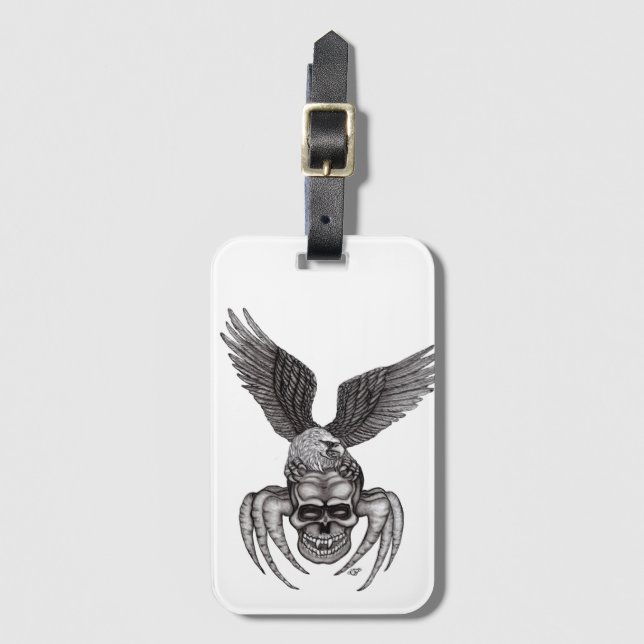 Eagle Gepäckanhänger (Vorderseite Vertikal)