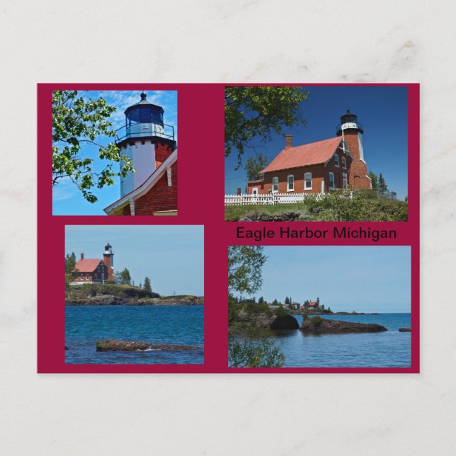 Eagle Harbour Postkarte (Vorderseite)