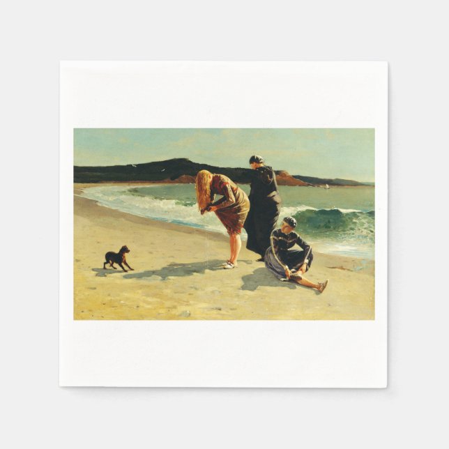 Eagle Head, Manchester, Massachusetts Fine Art  Serviette (Vorderseite)