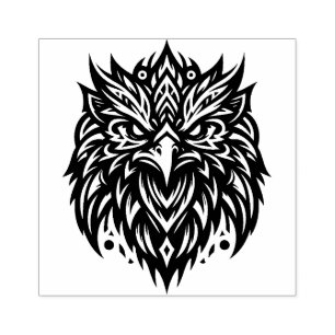 Eagle Head Rubber Briefmarke Gummistempel