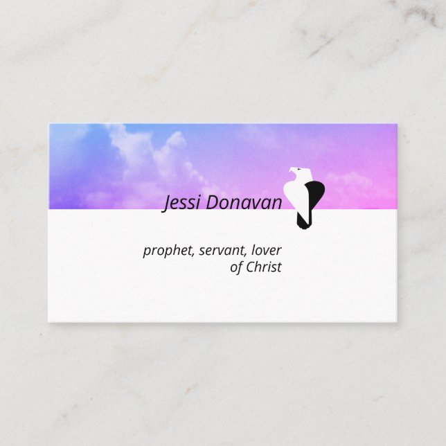 Eagle Heart Visitenkarte (Vorderseite)