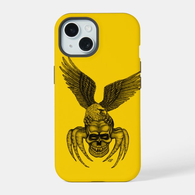 Eagle iPhone 15 Hülle (Rückseite)