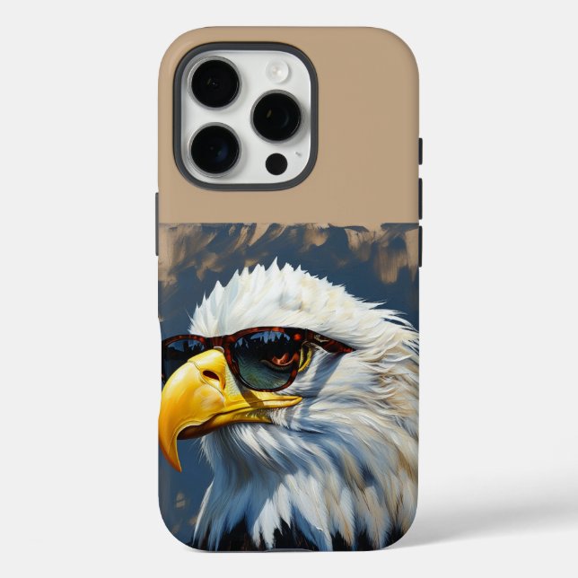 Eagle iPhone 16 pro Fall Case-Mate iPhone Hülle (Rückseite)