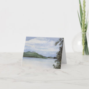 Eagle Island Notecard Karte
