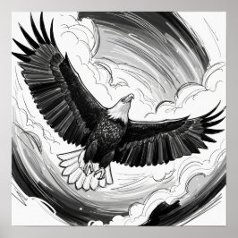 Eagle Konzept Art Poster