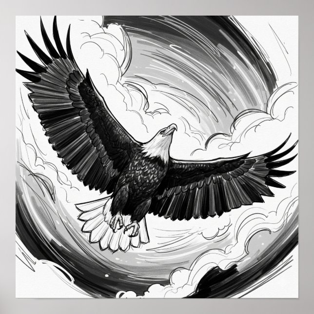 Eagle Konzept Art Poster (Vorne)
