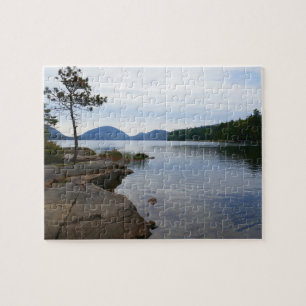 Eagle Lake im Acadia National Park Puzzle