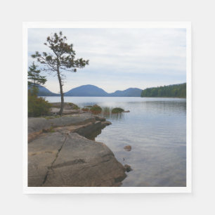 Eagle Lake im Acadia National Park Serviette