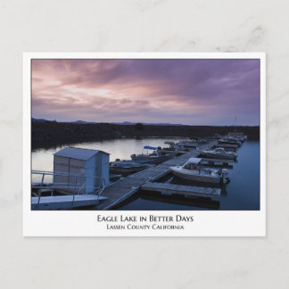 Eagle Lake in besseren Tagen Postkarte