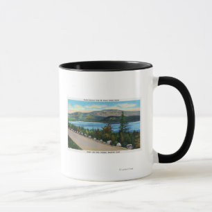 Eagle Lake View von Cadillac Mt Road Tasse