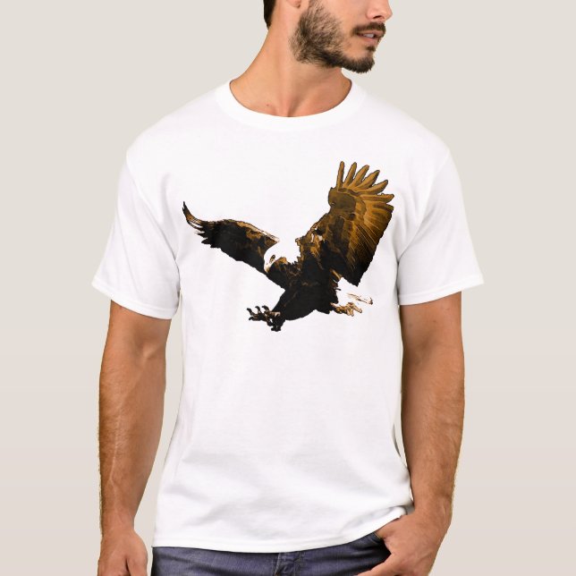 Eagle Landing T-Shirt (Vorderseite)