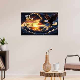 Eagle Leinwand Art Poster