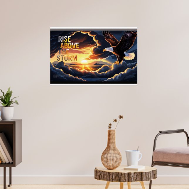 Eagle Leinwand Art Poster (Wohnzimmer 3)
