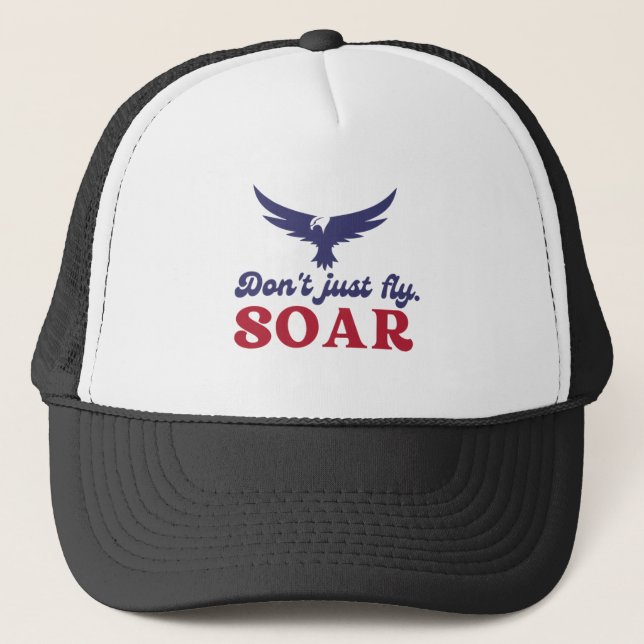 Eagle logo design cap truckerkappe (Vorderseite)