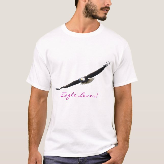 Eagle Lover Bald Eagle Wildlife Shirt (Vorderseite)