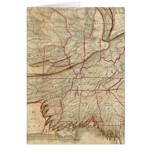 Eagle Map der Vereinigten Staaten (Vorne)