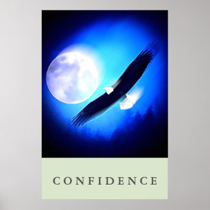 Eagle Motivierend Confidence Poster