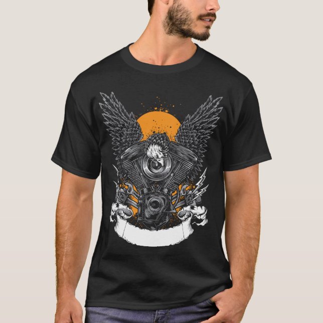 Eagle Motor T-Shirt (Vorderseite)