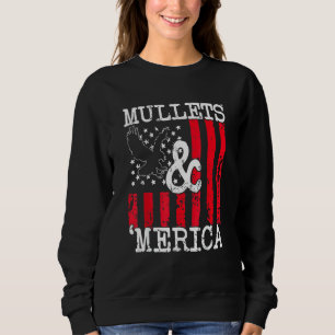 Eagle Mullet 4. Juli Merica American Flag Wome Sweatshirt