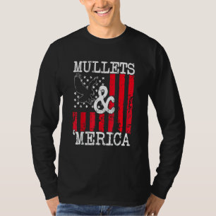 Eagle Mullet 4. Juli Merica American Flag Wome T-Shirt
