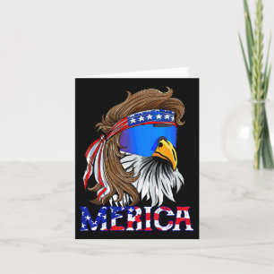 Eagle Mullet Sungles Merica 4. Juli US Amerikanisc Karte