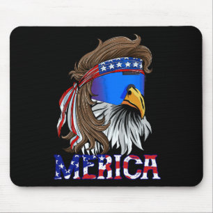 Eagle Mullet Sungles Merica 4. Juli US Amerikanisc Mousepad