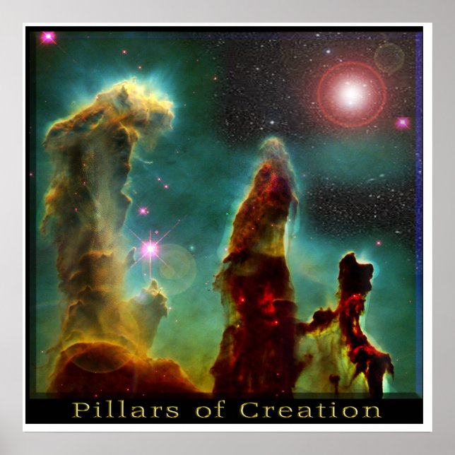 Eagle-Nebula-Poster Poster (Vorne)